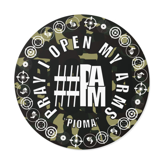 "PIOMA" Army Sticker