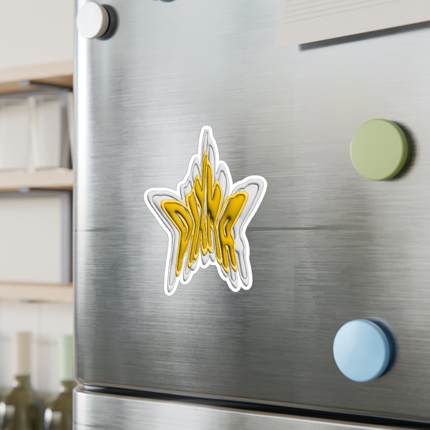 Pioma Double Star Sticker