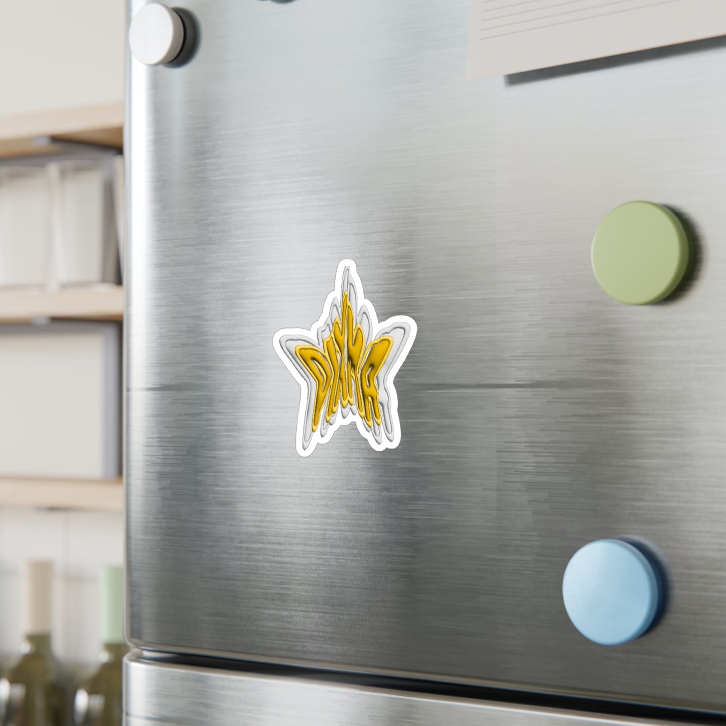 Pioma Double Star Sticker