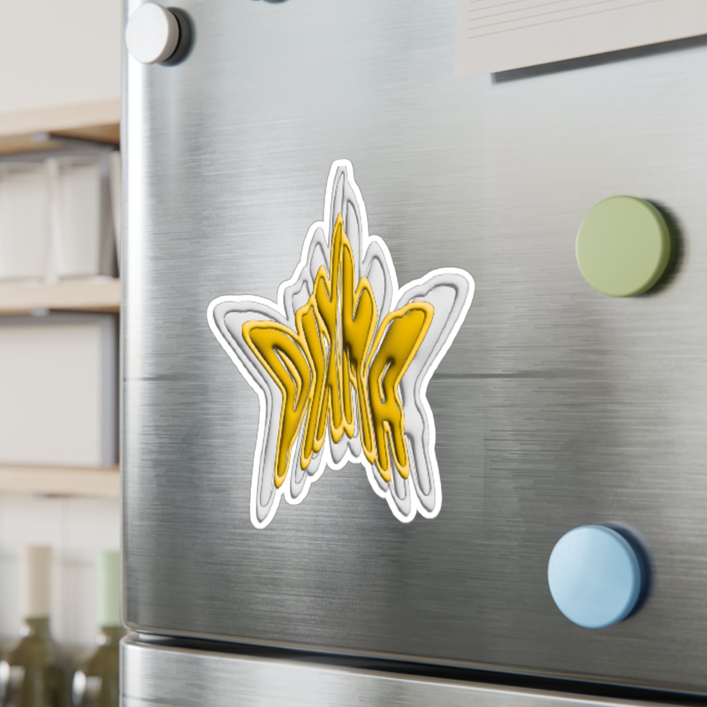 Pioma Double Star Sticker